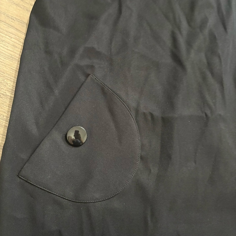K Studio Black Dress Pockets LBD Cap Sleeves Career Party Work Women's Sz 14 - Picture 7 of 7